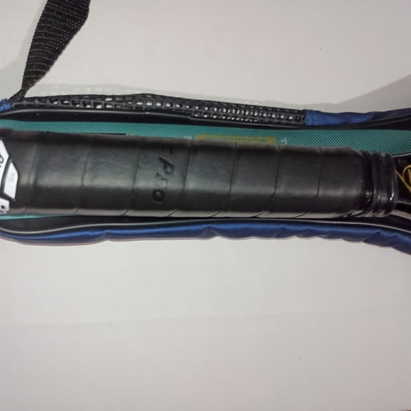 Dynamic Black and Blue Tennis Racket - Picture 7 of 7